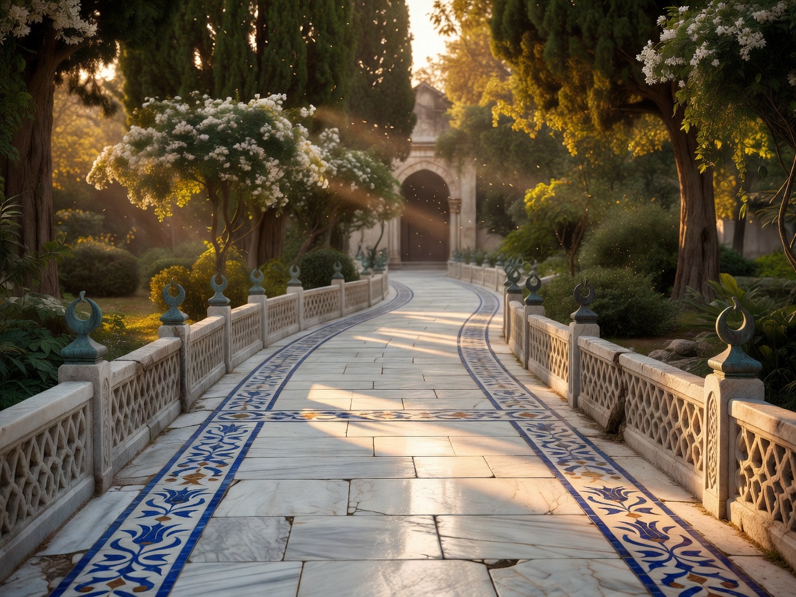 An ornate ancient pathway representing Sultan's Fortune Path